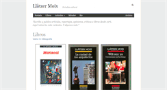 Desktop Screenshot of llatzermoix.com