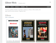 Tablet Screenshot of llatzermoix.com